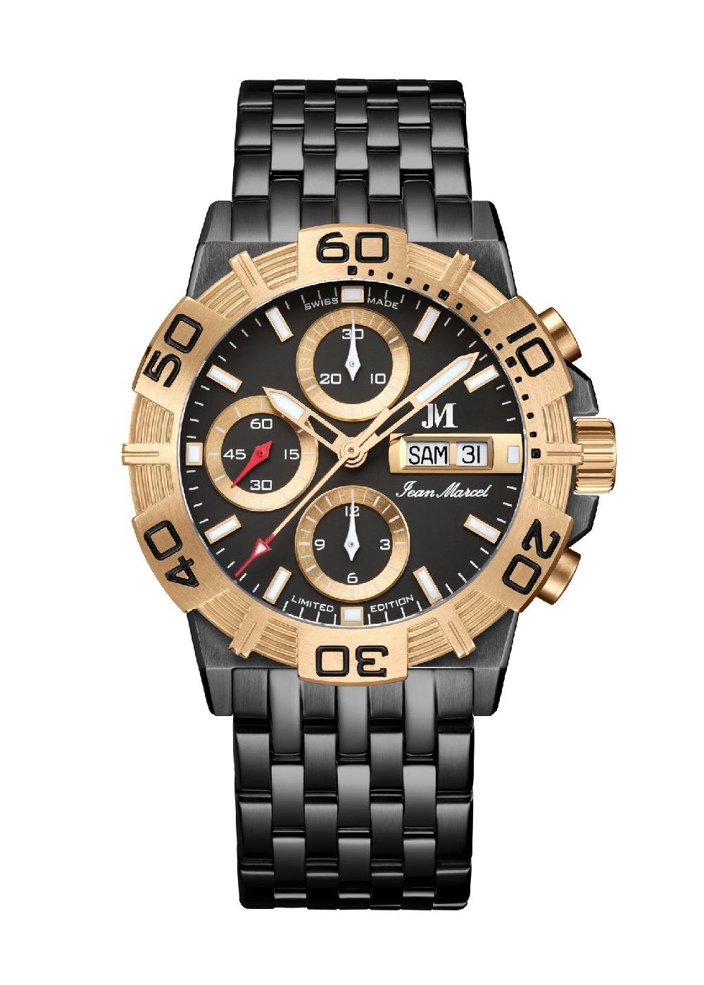 Jean Marcel Automatik-Chronograph Mythos II Modell 520.64.32.95