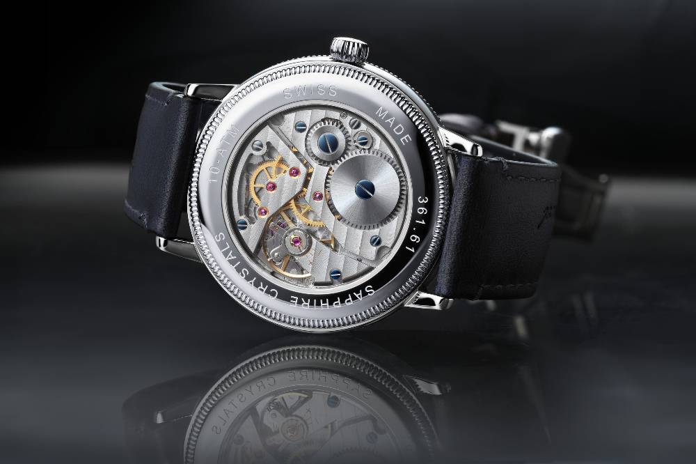 Jean Marcel Handaufzug Uhr Pretiosum Modell 361.60.62.80 Vatertagsangebot