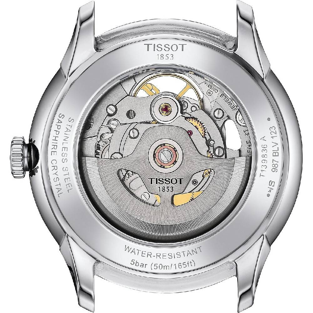 Tissot Unisexuhr Chemin des Tourelles T1398361104800 Letzter Tag