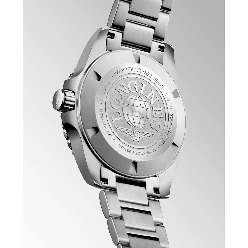 Longines Herrenuhr Hydroconquest GMT L38904566 Neueste Stile
