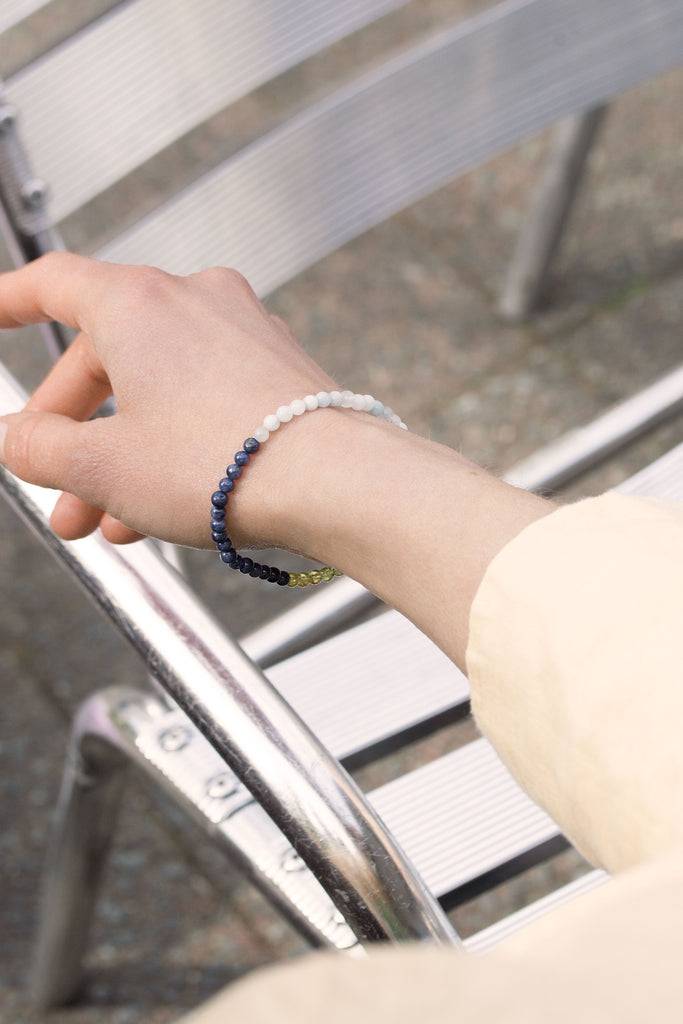JUKSEREI BIRTHSTONE BUNGEE BRACELET · CUSTOMIZED Sonderangebote