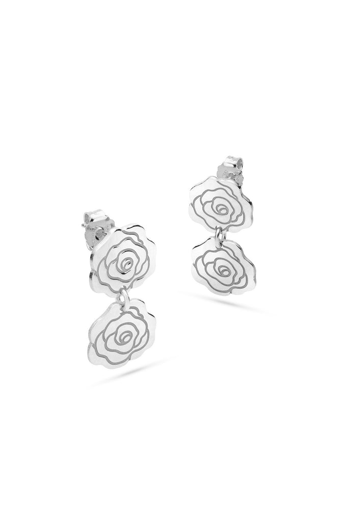 JUKSEREI ROSE DUO EARRINGS Nur noch ein Tag übrig