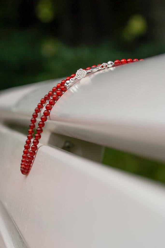 JUKSEREI ROSE CARNELIAN NECKLACE Speichern exportieren
