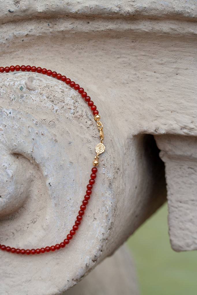 JUKSEREI ROSE CARNELIAN NECKLACE Speichern exportieren