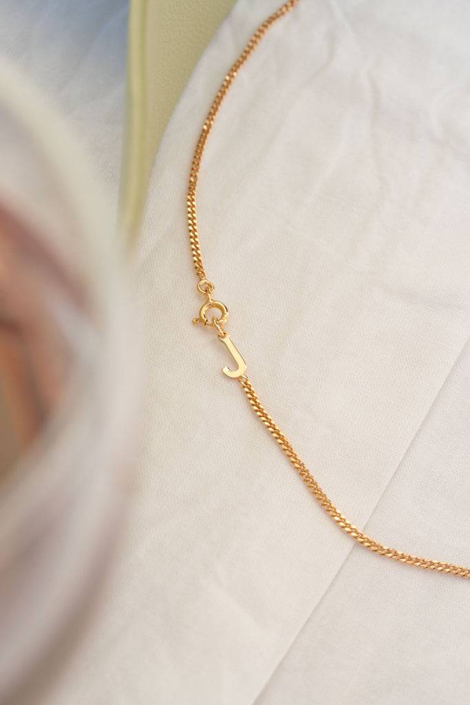 JUKSEREI LETTER NECKLACE Begrenzte Freigabe