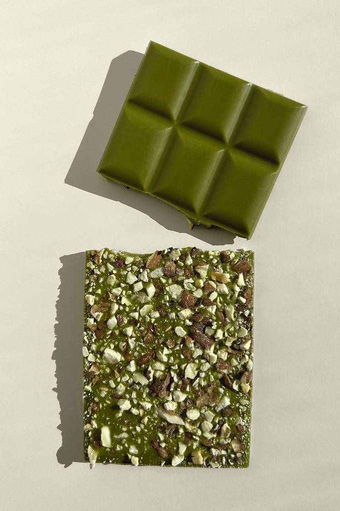 JUKSEREI HEALTH BAR · ORGANIC MATCHA CHOCOLATE ROASTED ALMONDS Top Angebot