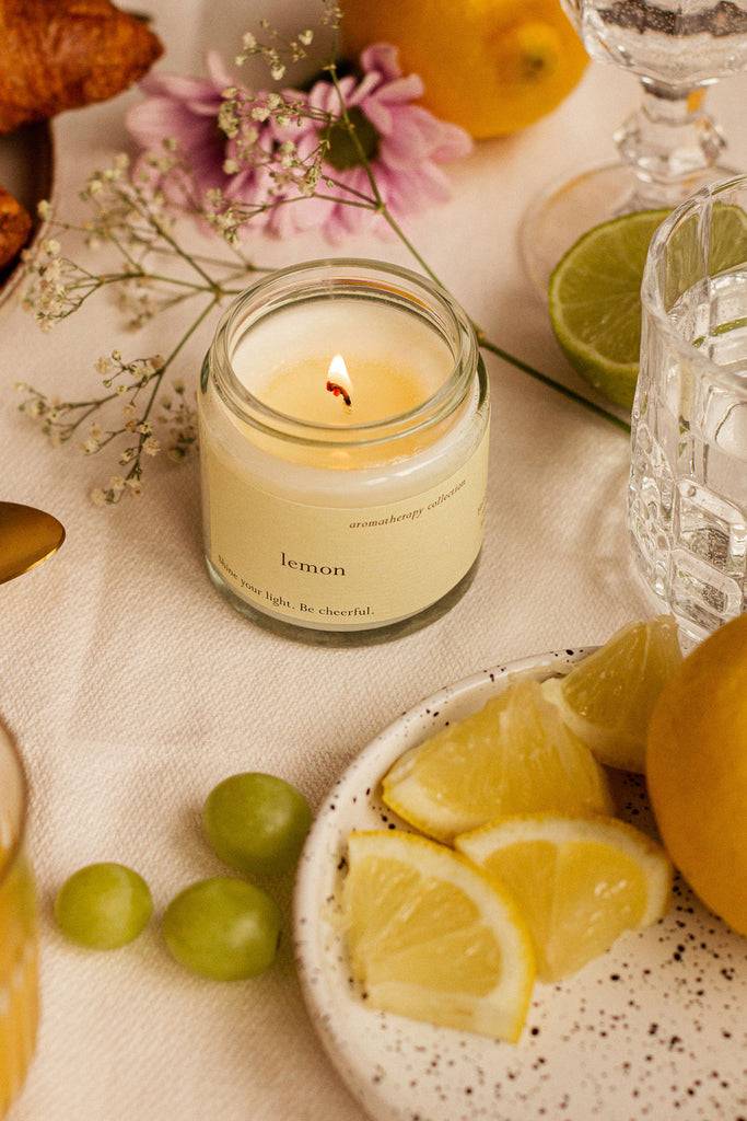 JUKSEREI LIMA · LEMON SCENTED SOY CANDLE zollfrei