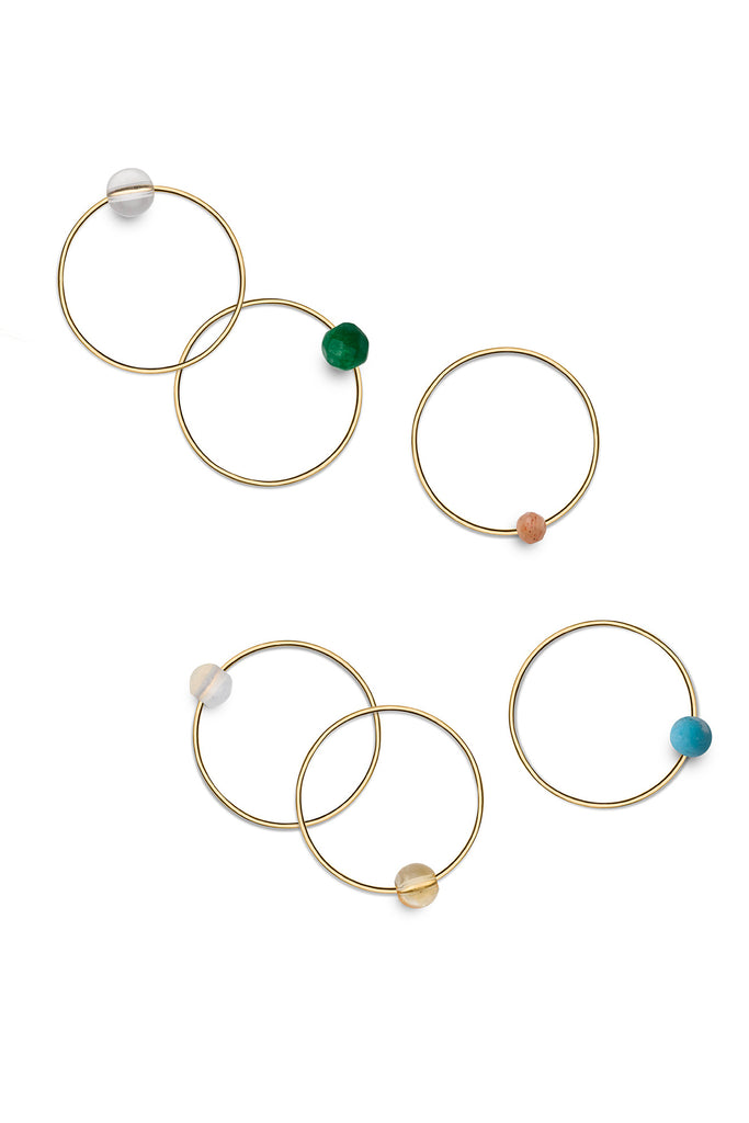JUKSEREI BIRTHSTONE RING Rabatt