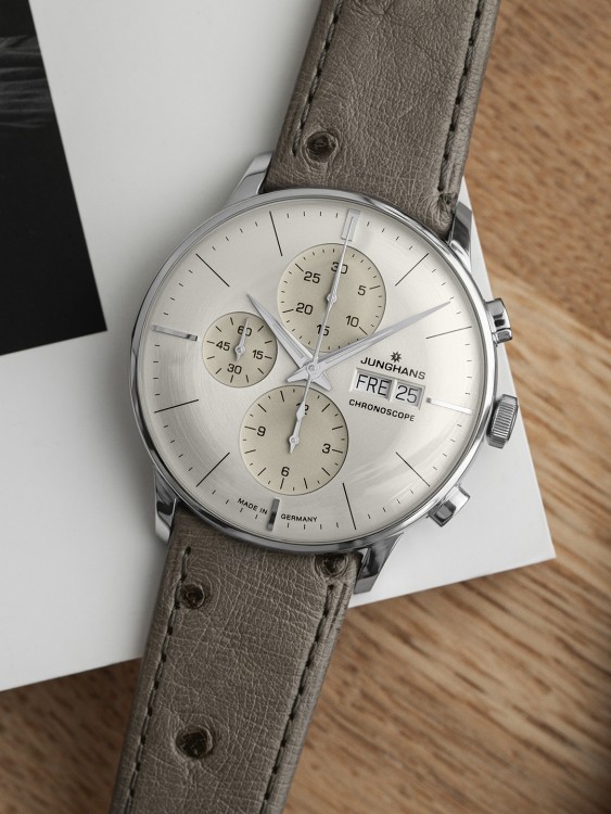 Junghans Meister Chronoscope, Date English Neueste Stile