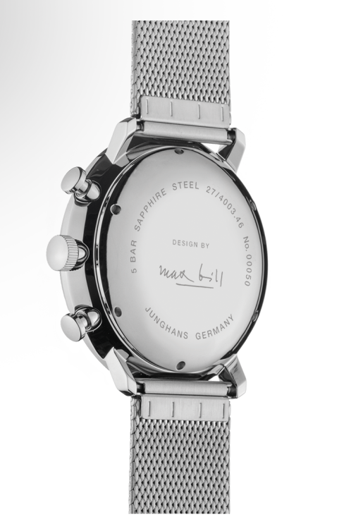 Junghans max bill Chronoscope Vierteljährliche Förderung