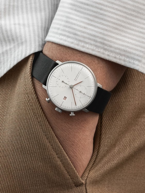 Junghans max bill Chronoscope Bauhaus Kostenlose Rückgabe