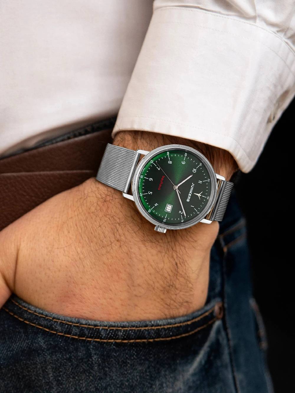 Junkers Bauhaus Saphir Automatik Zeitbegrenzte Promotion