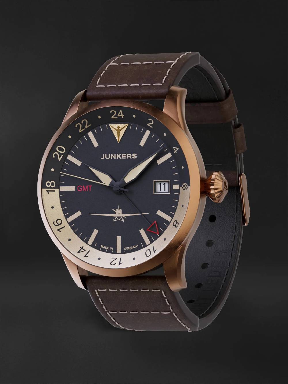 Junkers Flieger GMT Automatik Super Rabatt