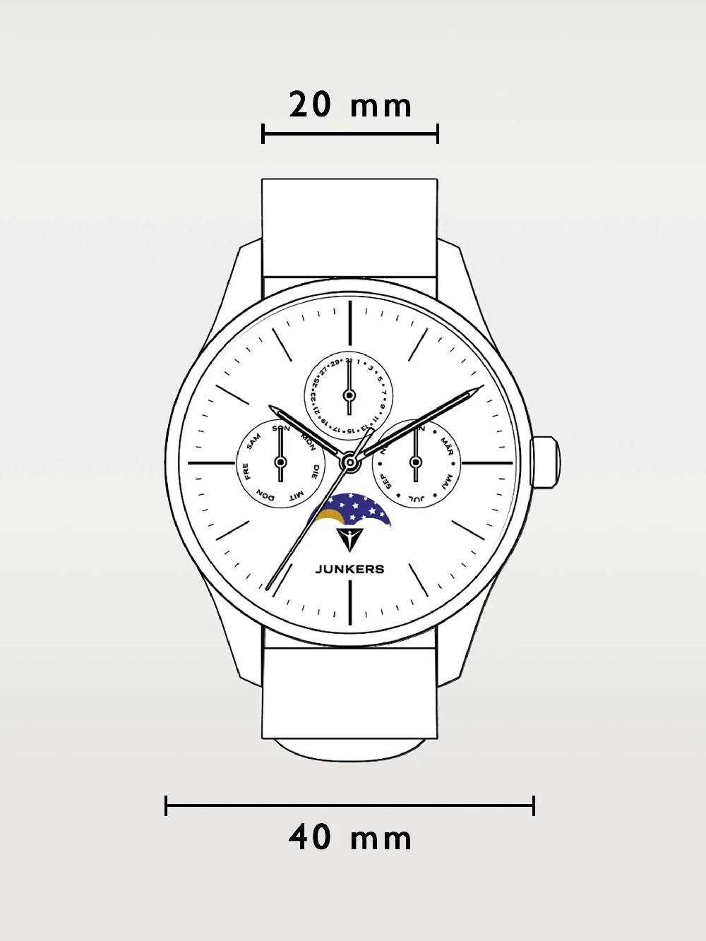 Junkers Tante JU Mondphase Online Outlet