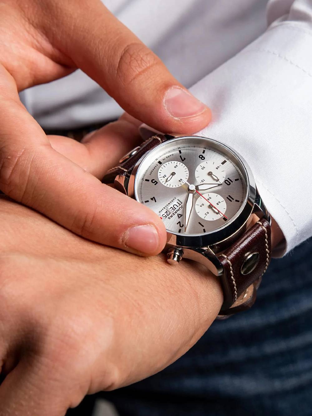 Junkers Cockpit Chronograph Kauf eins, bekomm eins gratis