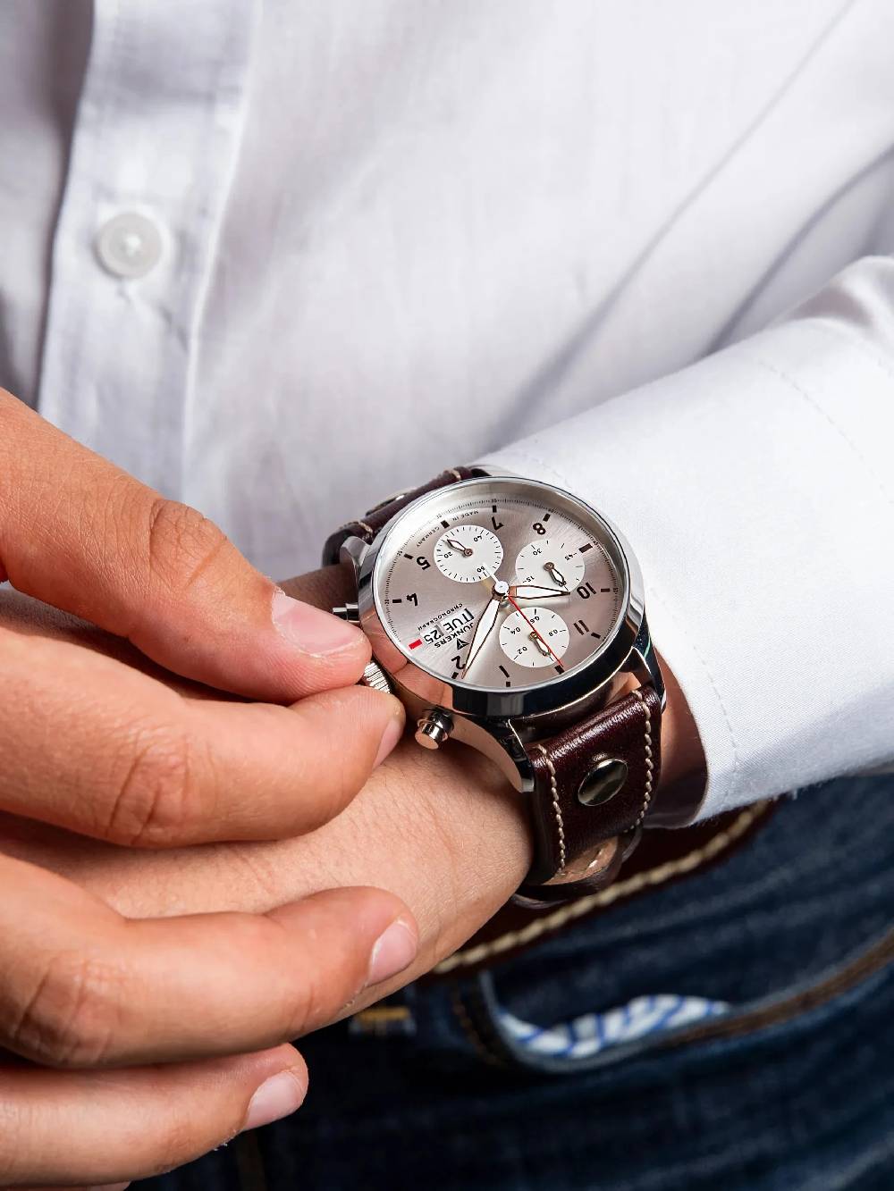 Junkers Cockpit Chronograph Kauf eins, bekomm eins gratis