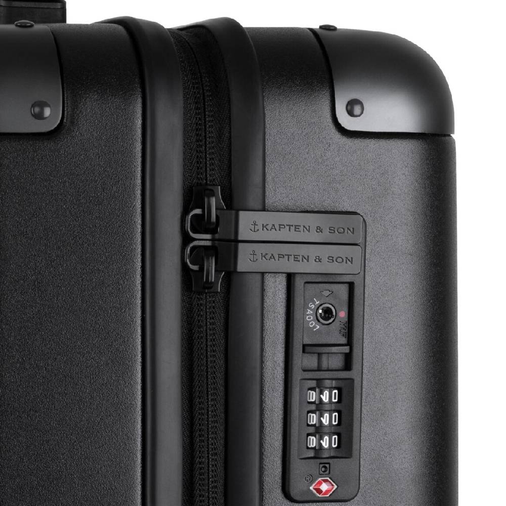 Kpten & Son Cabin Set Lisbon All Black Nur für heute