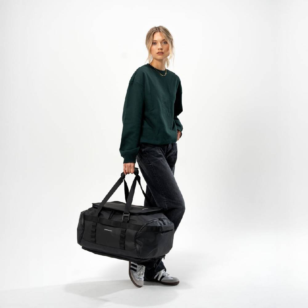 Kpten & Son Lisbon Duffle Backpack All Black Angebote