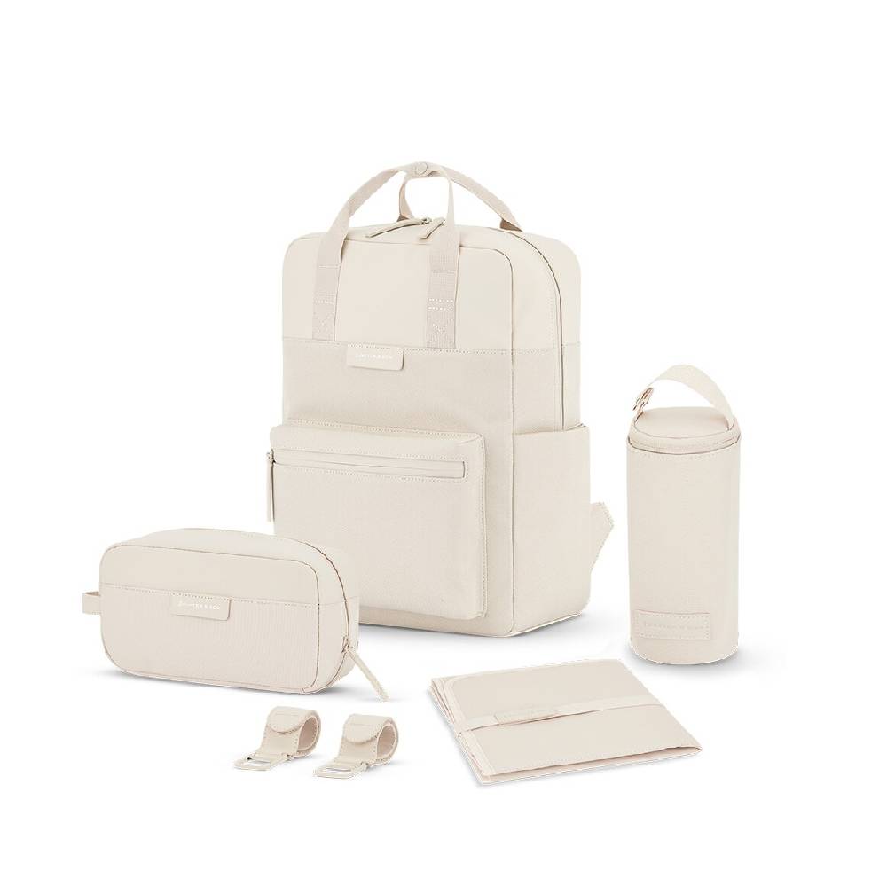 Kpten & Son Bergen Pro Diaper Backpack Sandstone