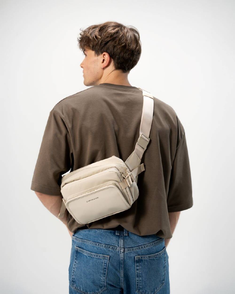 Kpten & Son Lisbon Crossbody Sandstone Exklusivangebot