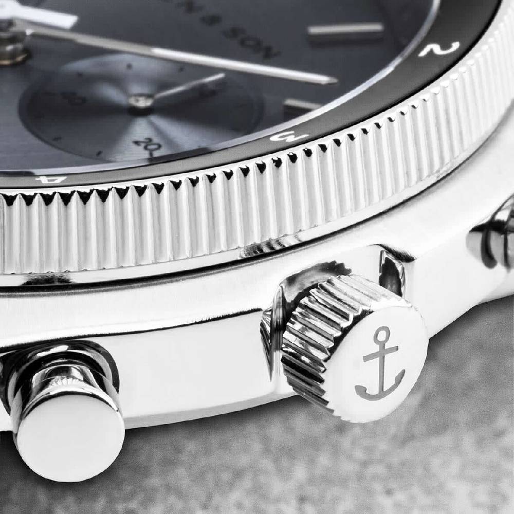 Kpten & Son Rise Silver Slate Steel Lagerräumung