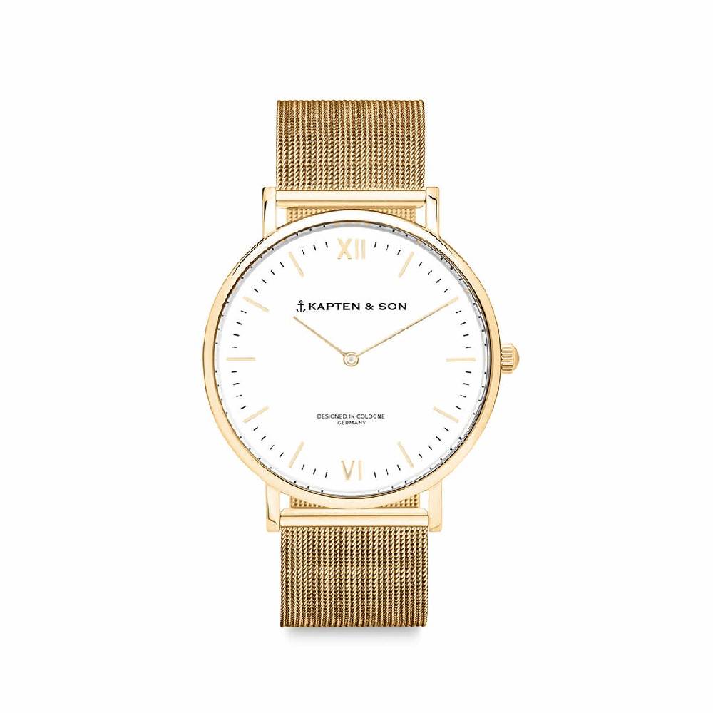 Kpten & Son Campus Small Gold Mesh