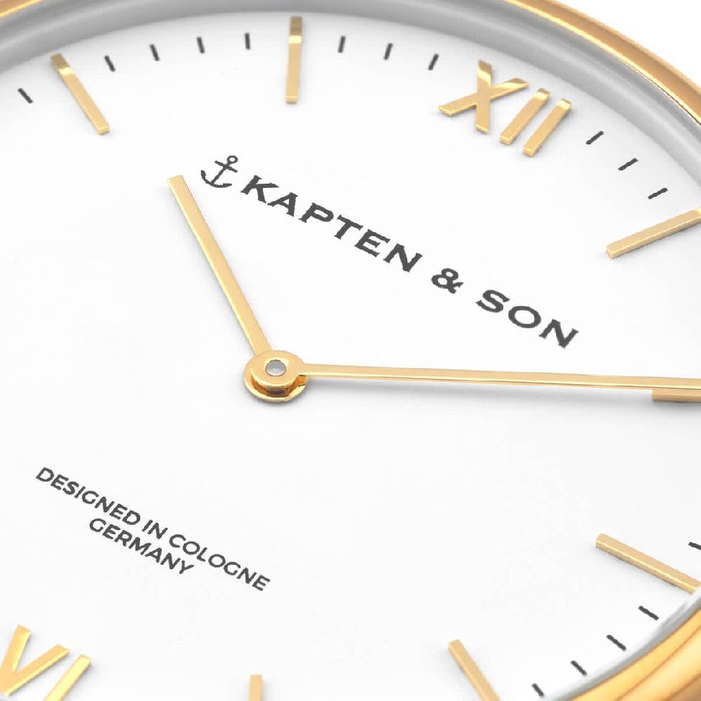 Kpten & Son Campus Small Gold Mesh Online Outlet
