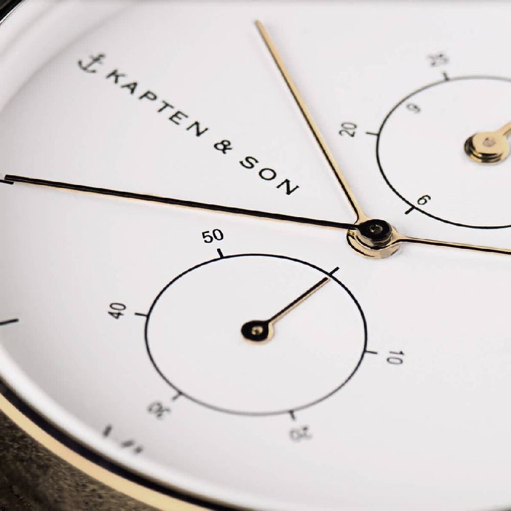 Kpten & Son Chrono Gold Bicolor Steel Kauf eins, bekomm eins gratis