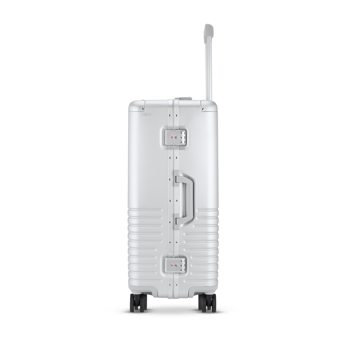 Kpten & Son Heathrow Aluminium Check In Silver Letzte 2 Tage