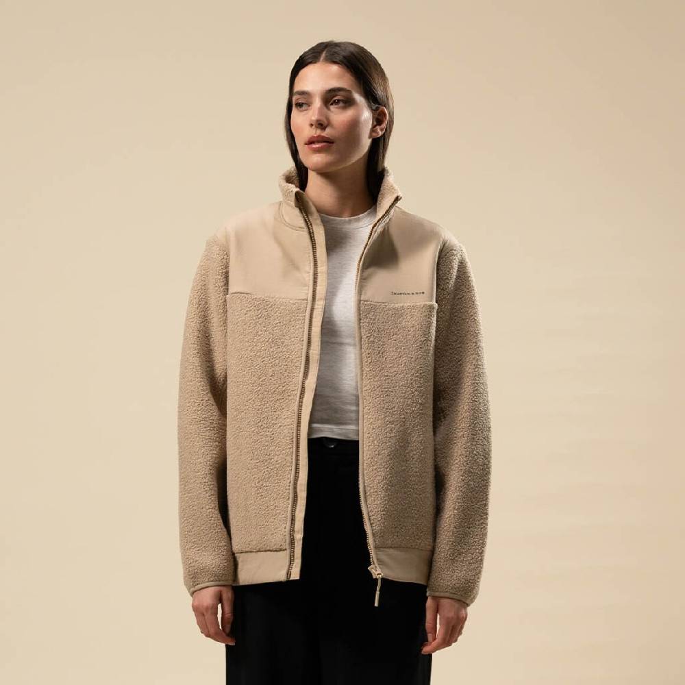 Kpten & Son Everyday Fleece Jacket Sandstone Bis zu 60% Rabatt