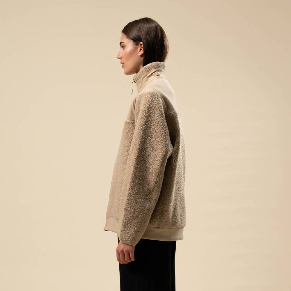 Kpten & Son Everyday Fleece Jacket Sandstone Bis zu 60% Rabatt