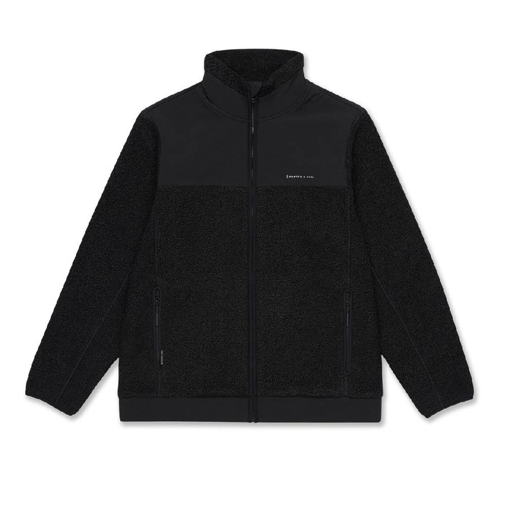 Kpten & Son Everyday Fleece Jacket Midnight Black