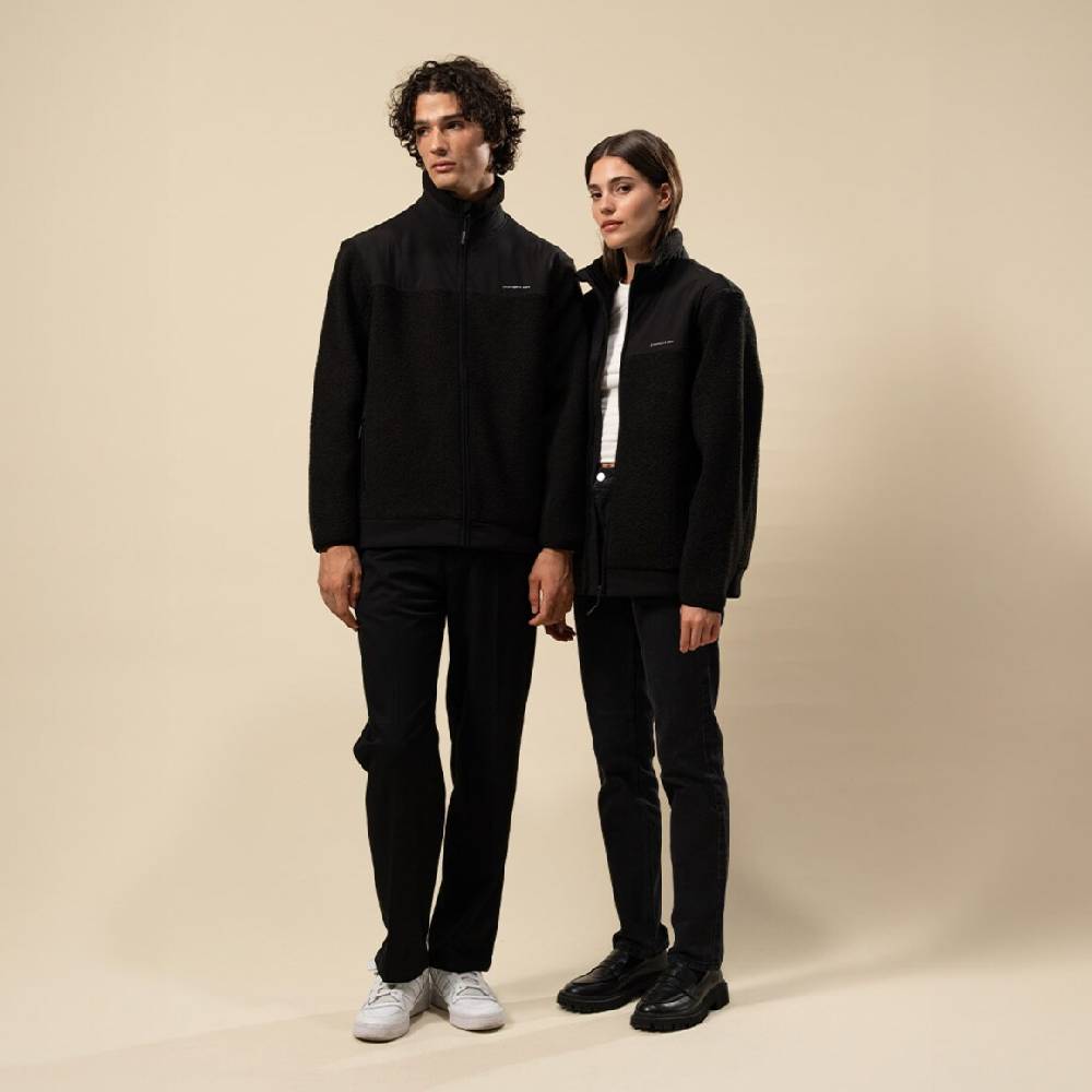 Kpten & Son Everyday Fleece Jacket Midnight Black Bis zu 65% Rabatt