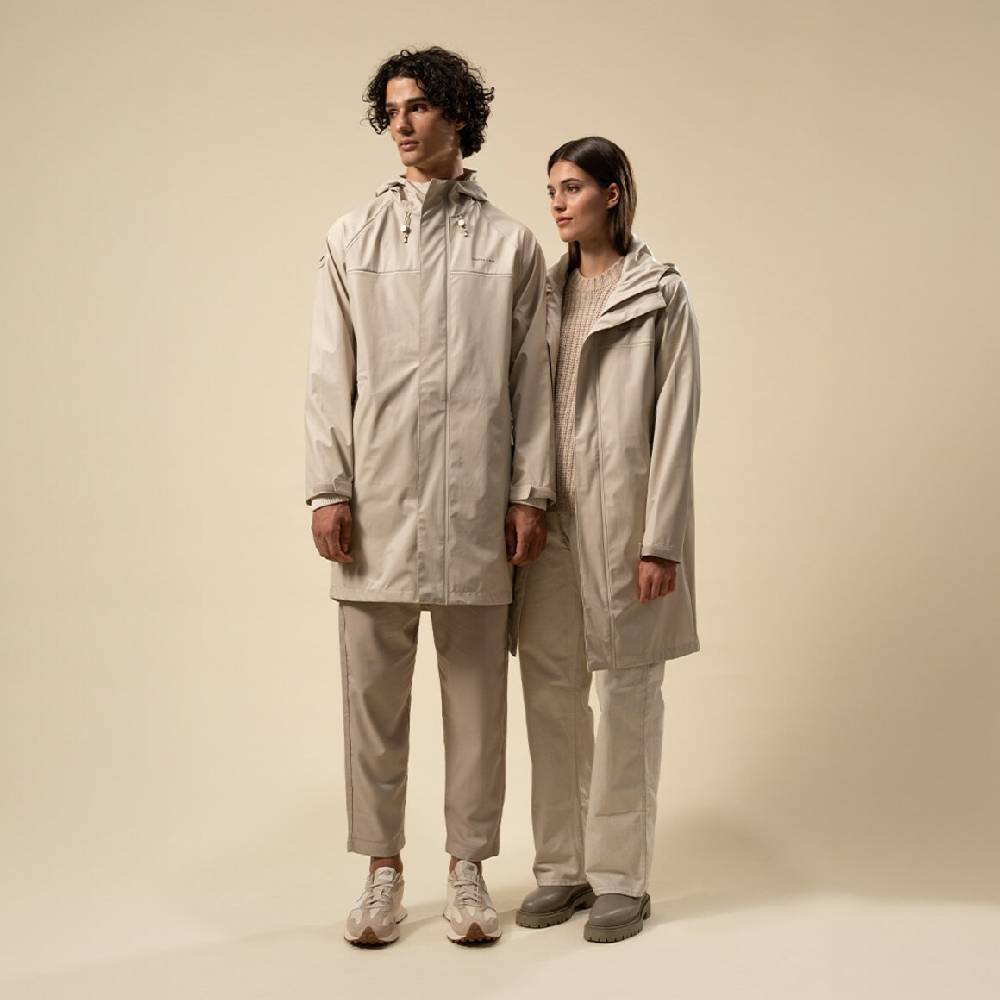Kpten & Son Everyday Rain Jacket Long Sandstone Nur für heute