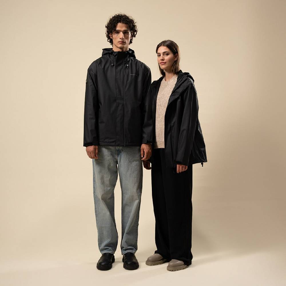 Kpten & Son Everyday Rain Jacket Short Midnight Black Vierteljährliche Förderung