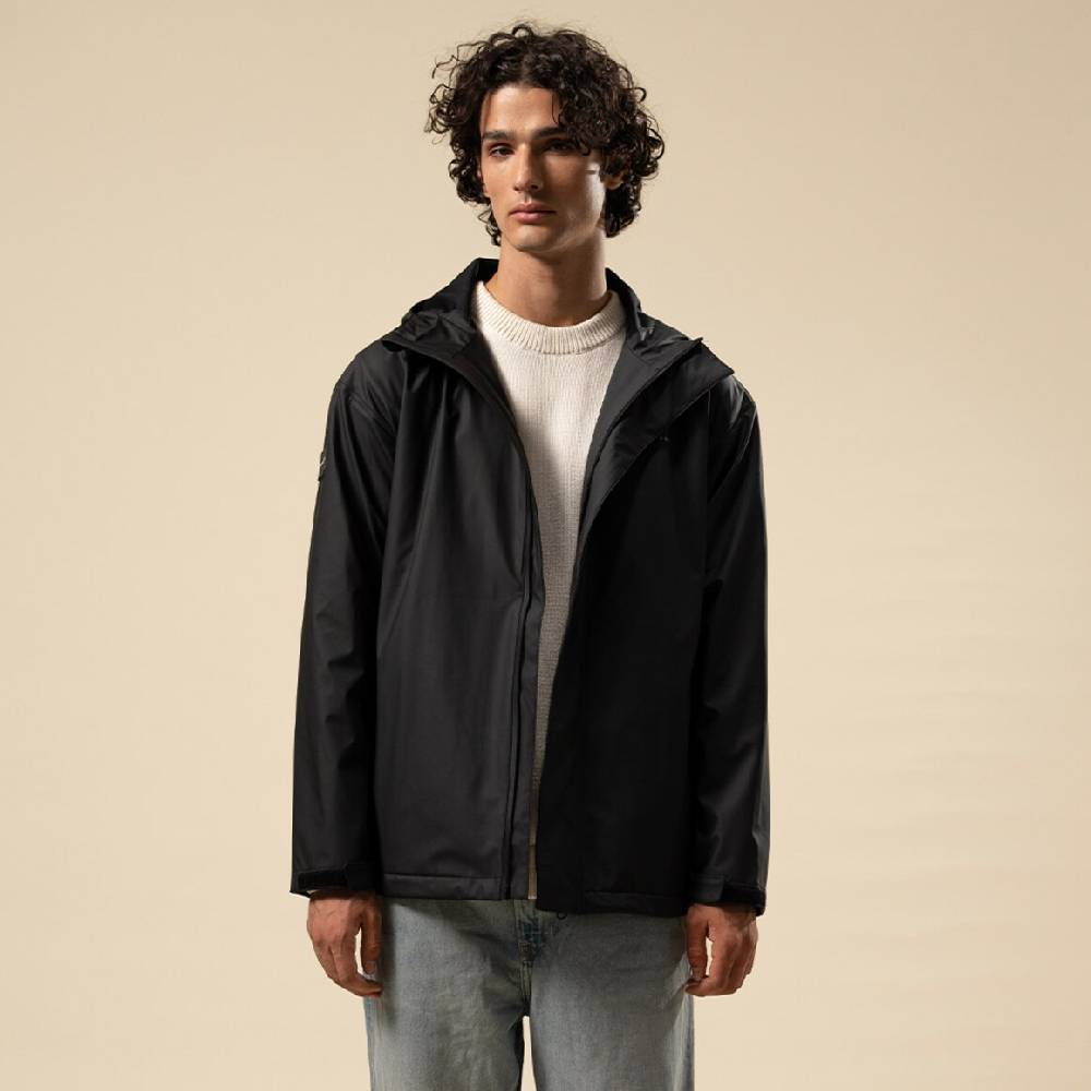 Kpten & Son Everyday Rain Jacket Short Midnight Black Vierteljährliche Förderung