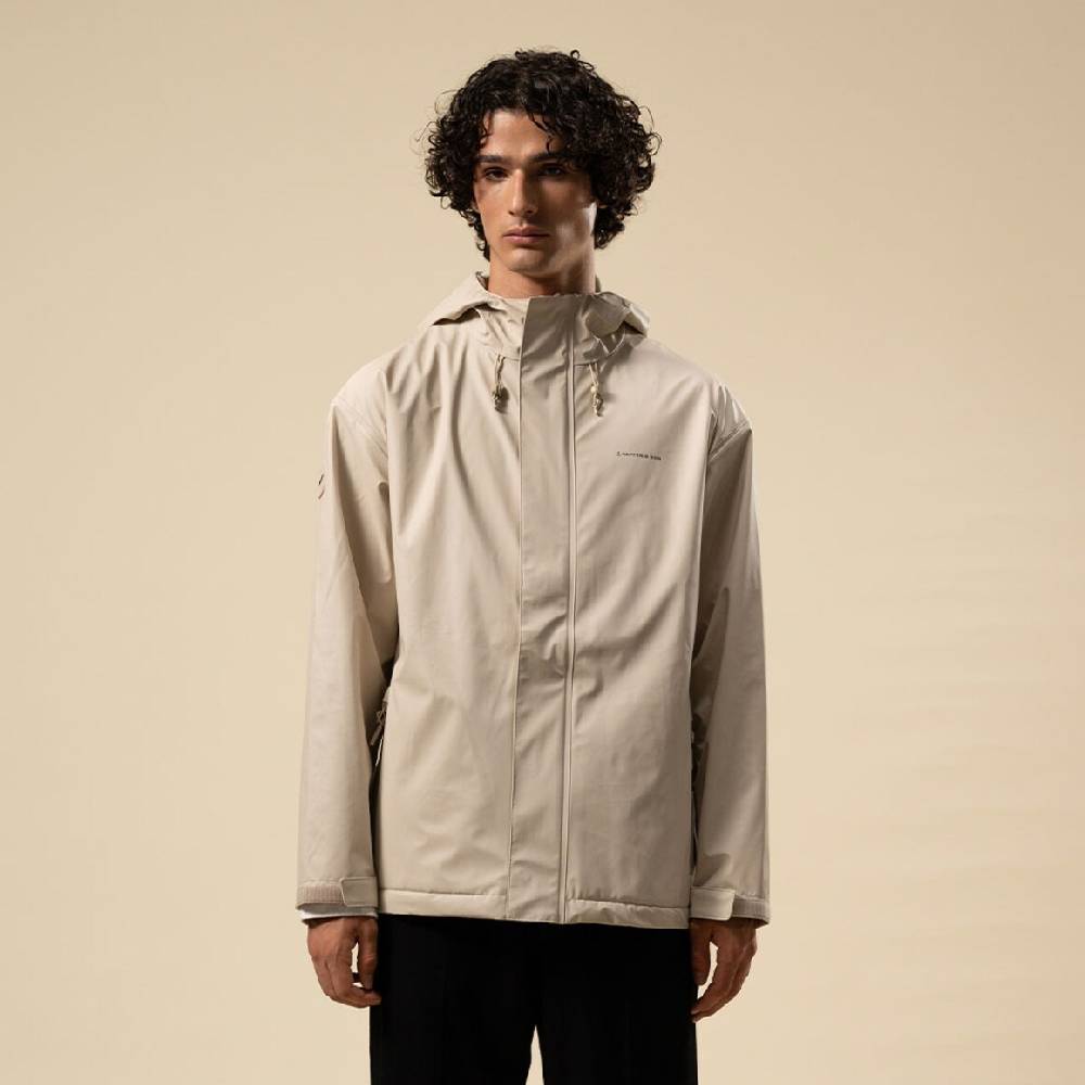 Kpten & Son Everyday Rain Jacket Short Sandstone Bis zu 55% Rabatt