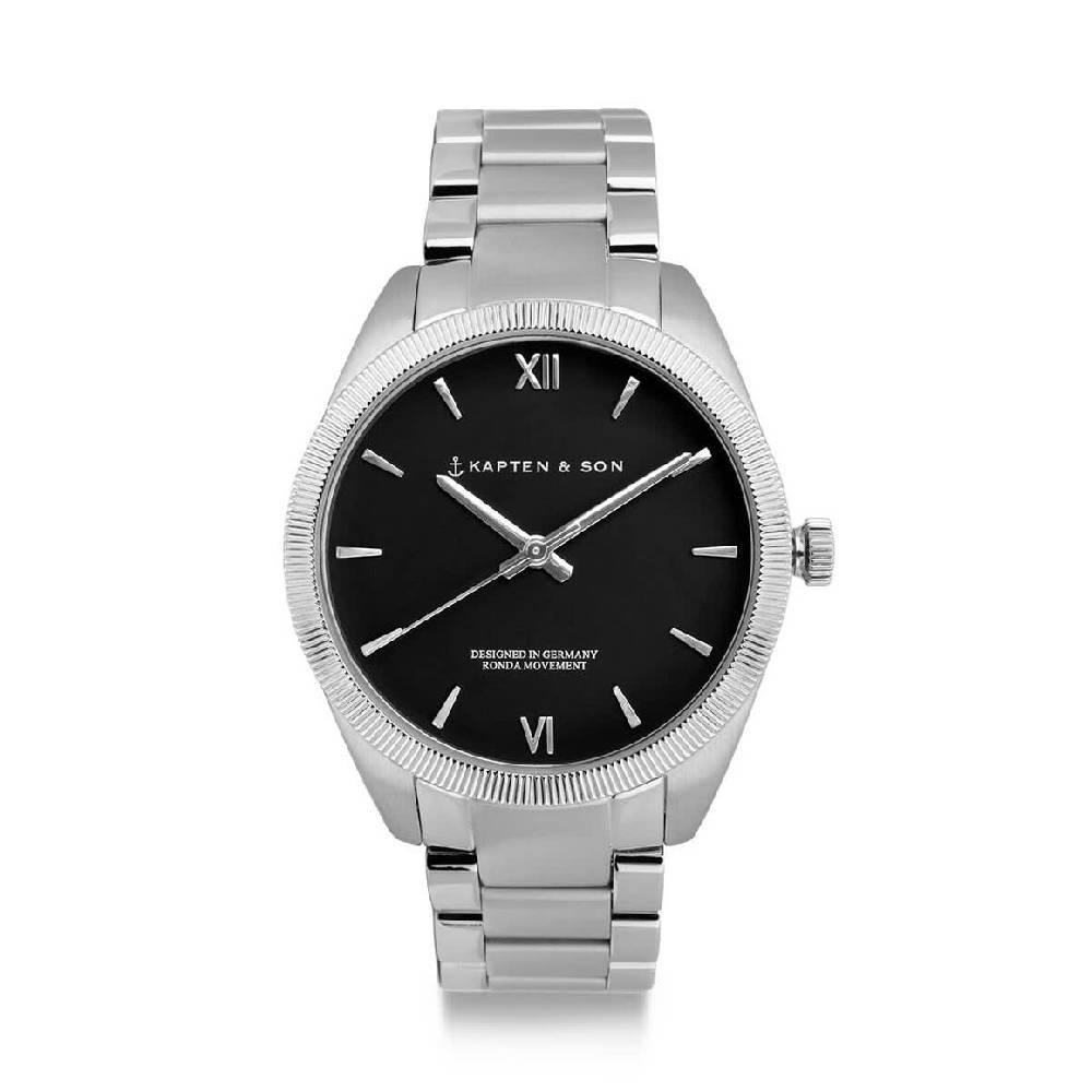Kpten & Son Crush Silver Black Steel
