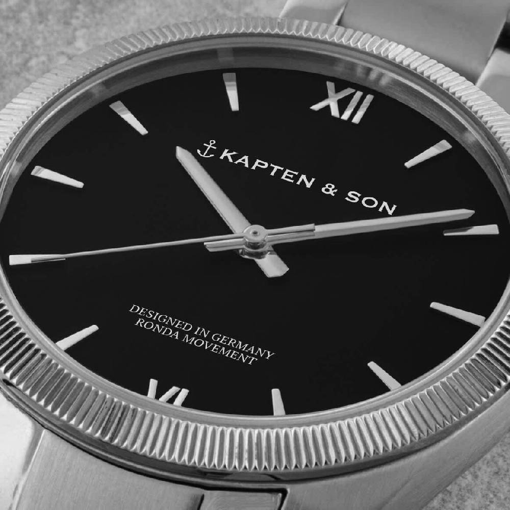 Kpten & Son Crush Silver Black Steel Begrenzt auf 3 Tage