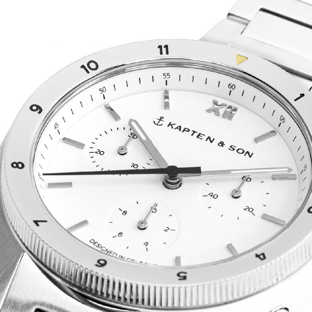 Kpten & Son Rise Small Silver Steel Speichern exportieren