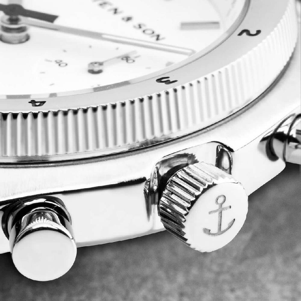 Kpten & Son Rise Small Silver Steel Speichern exportieren