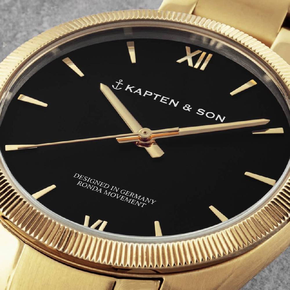 Kpten & Son Crush Gold Black Steel Im Verkauf