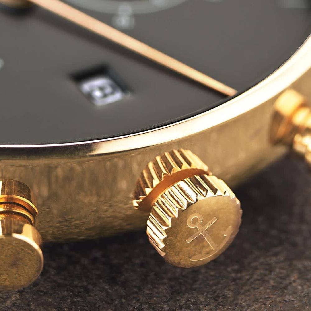 Kpten & Son Chrono Gold Black Steel Rabatte dieses Monats