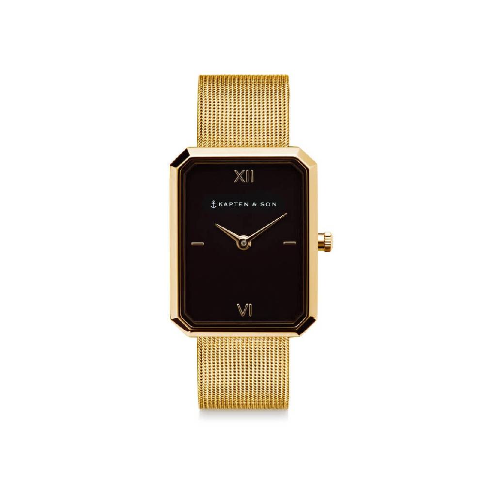 Kpten & Son Grace Gold Black Mesh