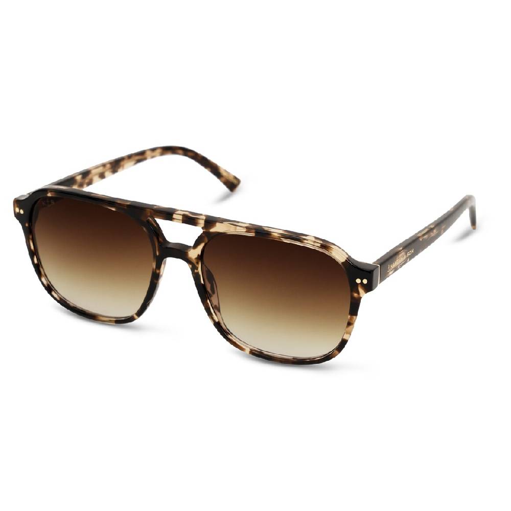 Kpten & Son Zurich Oversize Crystal Tortoise Brown