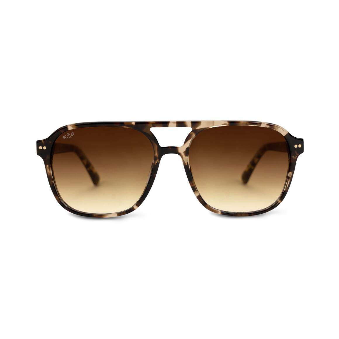 Kpten & Son Zurich Oversize Crystal Tortoise Brown Neueste Mode