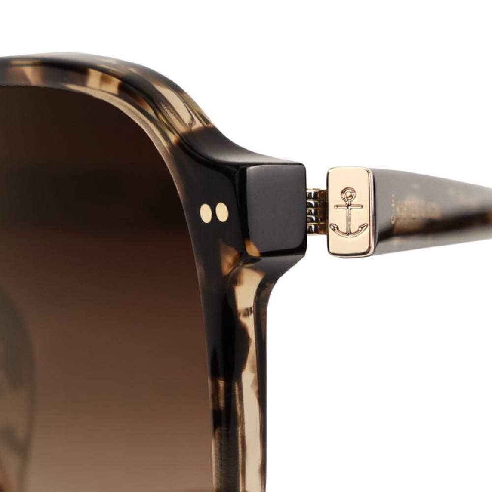 Kpten & Son Zurich Oversize Crystal Tortoise Brown Neueste Mode