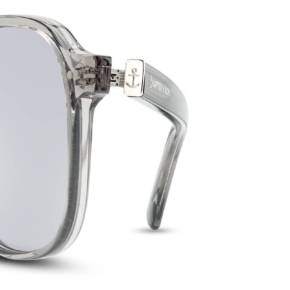 Kpten & Son Zurich Oversize Transparent Grey Zeitlich begrenztes Angebot