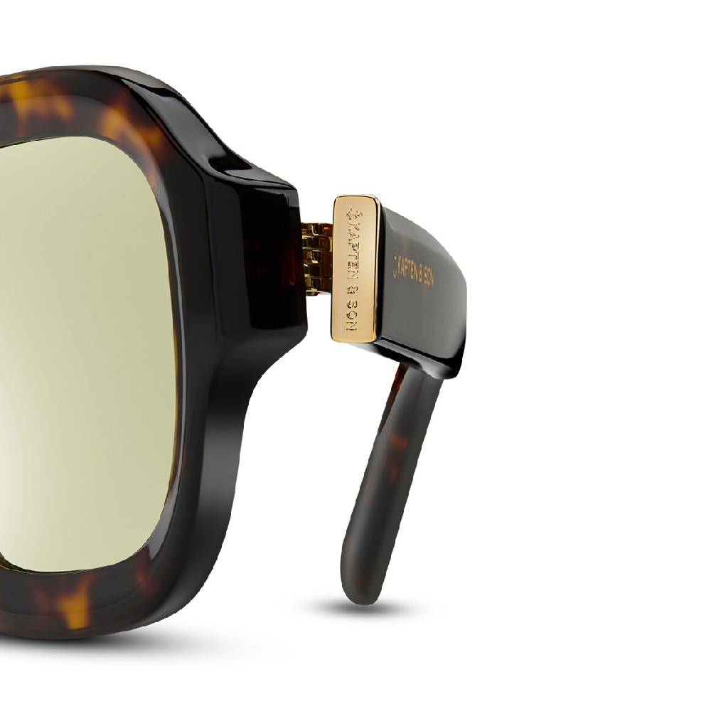 Kpten & Son Biarritz Dark Tortoise Green Große Rabatte