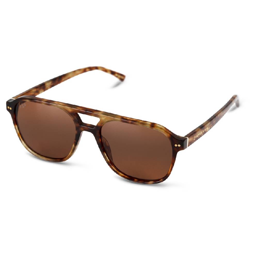 Kpten & Son Zurich Oversize Havana Tortoise Brown